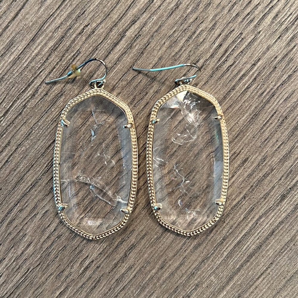 Kendra Scott Danielle Crackle Crystal Earrings